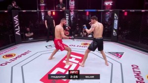 Максим Фомичев vs Алан Саламов полный бой
