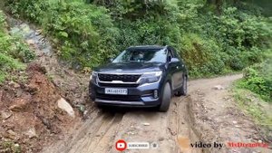 This is Why KIA SELTOS Best | Off-road and Towing capabilities | stunt | Car Wali Baat ??