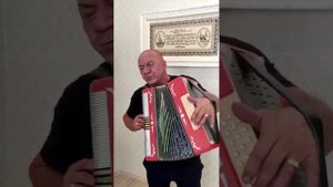 Мужик круто поёт и играет на гармони