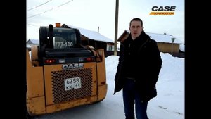 Мини погрузчик Case Construction (Кейс) SV185. Отзыв оператора и собственника. г. Сыктывкар.