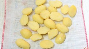 Отварной картофель запеченный в духовке