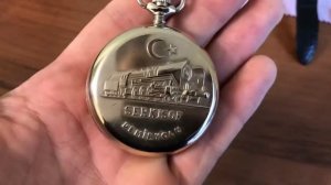 Часы Молния паровоз Serkisof