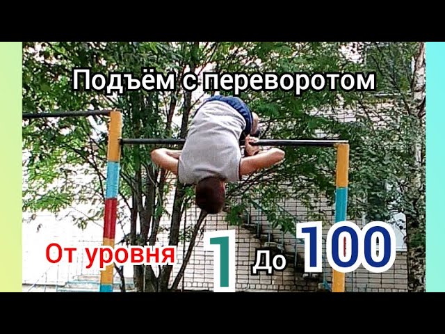 Подъем с переворотом на турнике. Подъем с переворотом. Норма подъема с переворотом. 180 На турнике.