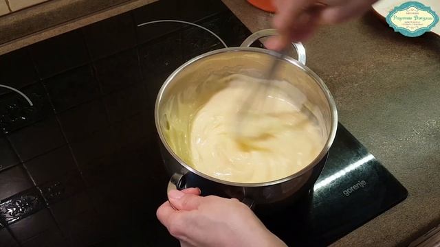 МЕДОВЫЙ ТОРТИК С ШОКОЛАДНЫМ ЗАВАРНЫМ КРЕМОМ и клубникой. Идеальное сочетание вкусов/ Рецепты Джулии