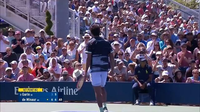 Cristian Garin vs. Alex De Minaur | US Open 2019 R2 Highlights смотреть онлайн