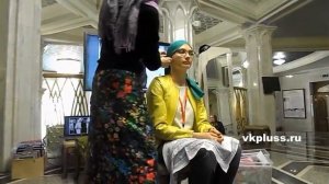 Как красиво завязать широкий палантин на голову  Мастер класс «Искусство носить платок»