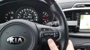 Омыватель фар от кнопки на руле Sorento Prime