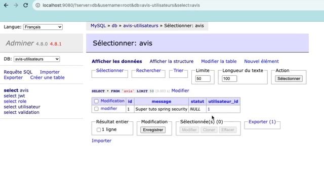 Spring Security | Réinitialiser le mot de passe смотреть онлайн