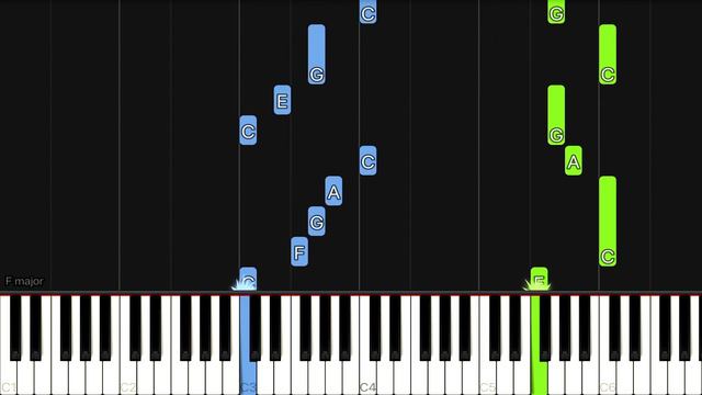 Spirited Away - Always With Me (Joe Hisaishi) | MEDIUM Piano Tutorial смотреть онлайн