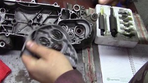 Как извлечь подшипники из глухих гнезд редуктора