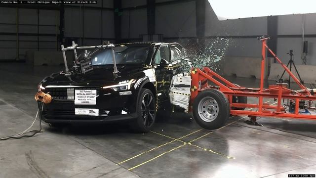 Polestar 2: ALL Crash Tests (2022) [Front, Side, Side-Pole] смотреть онлайн