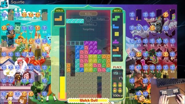 Tetris 99 Miitopia Event! Dominant Tetris Maximus смотреть онлайн