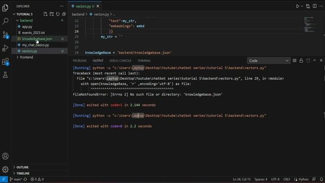 Chat with documents | OpenAI Embeddings | #5 смотреть онлайн