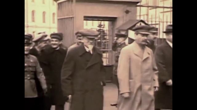 Николай Ежов, нарком внутренних дел 1936-38, документальные кадры.