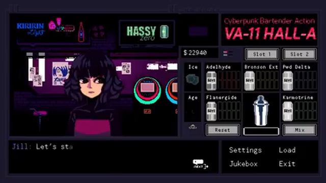 VA-11 Hall-A: Cyberpunk Bartender Action - Day 9, Part 1 смотреть онлайн