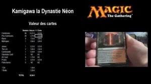 Prix, cotations, statistiques de l'ouverture du Bundle Kamigawa la Dynastie Néon, MTG