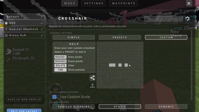 Lunar Client Crosshair Update! How To Design a Custom Crosshair смотреть онлайн