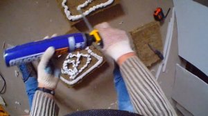 Откосы окон в новостройке. Качество, доработка, переделка, утепление откосов окон каменной ватой.