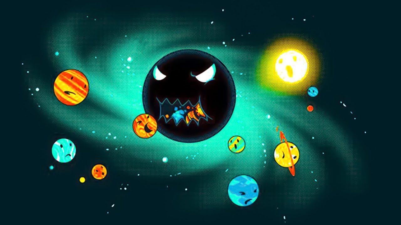 ЧЕРНАЯ ДЫРА съела вселенную. ИГРА Tasty Planet Forever №8 на Хвостик ТВ смотреть онлайн