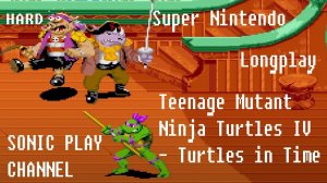 Teenage Mutant Ninja Turtles IV - Turtles in Time (HARD) ➤ Прохождение ➤ (Super Nintendo)