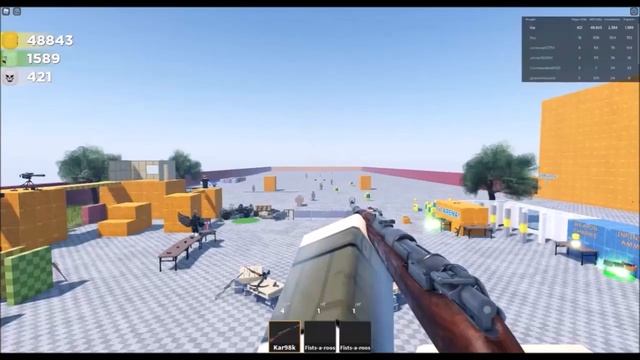 Kar98k RELOAD ANIMATION! (ROBLOX GUN TESTING!) смотреть онлайн