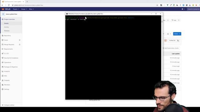 010 - Comment bien cadrer son projet avec Gitlab flow смотреть онлайн
