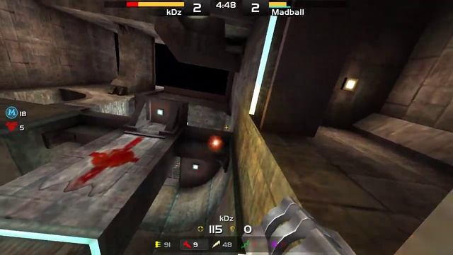 ●Madball vs kdz● map 2 (1/4) 125 FPS QL Duel Classic Cup#25 смотреть онлайн