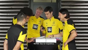 РЕАКЦИЯ игроков ДОРТМУНДА на рейтинги в FIFA 21 | Реакция Холанда, Ройса, Шульца и других
