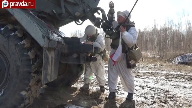Боевые стрельбы РСЗО _Град_ в Амурской области.mp4