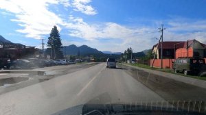 село Чемал, Чемальский район, Республика Алтай август 2023г.