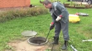 Гидродинамическая промывка канализации