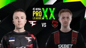 FaZe vs Sangal - ХАЙЛАЙТЫ - ESL Pro League Season 20   КС2