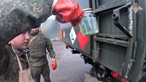 Работа специалистов службы ГСМ ЗВО в ходе СВО