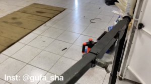 Стойка для перетяжки руля