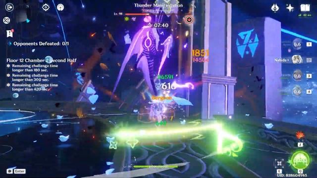 NEW 3.7 Spiral Abyss Kaeya Freeze & Ayato Burgeon Floor 12 | Genshin Impact смотреть онлайн