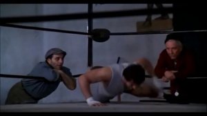 Rocky 1 theme song "Gonna fly now" (Training scene with lyrics)
