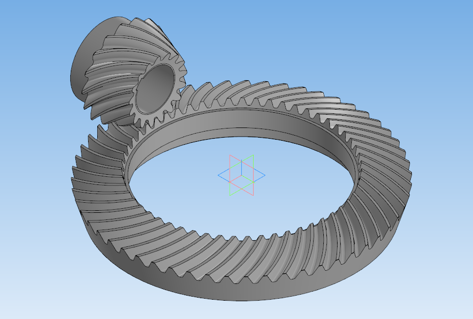 Зубчатая передача компас чертеж
