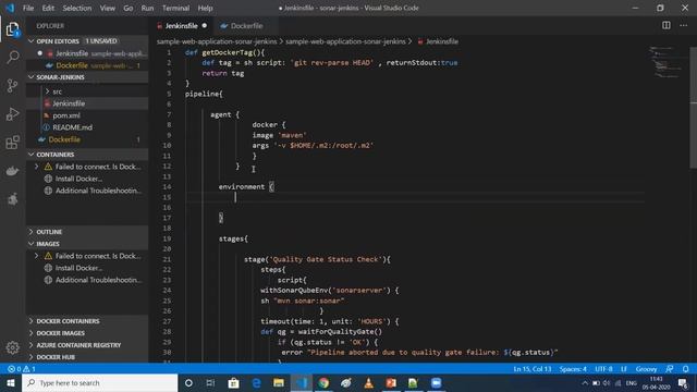 Dockerizing java app | Jenkins Docker integration  | End to end CI/CD project using jenkins - 04