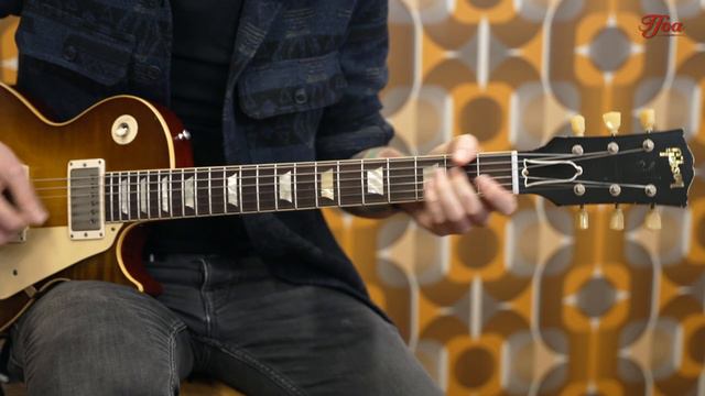 Gibson 1959 Les Paul Standard Murphy Lab Golden Poppy Burst Aged played by Kyle Janssen | Demo смотреть онлайн