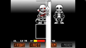 Ink!Sans Phase 3 Shanghaivania (не официальная) прохождение