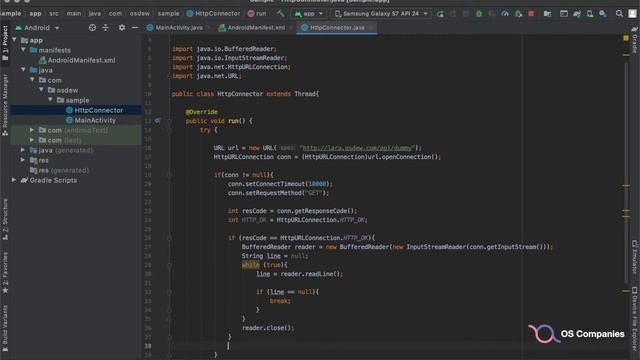[안드로이드 JAVA] Json 파싱