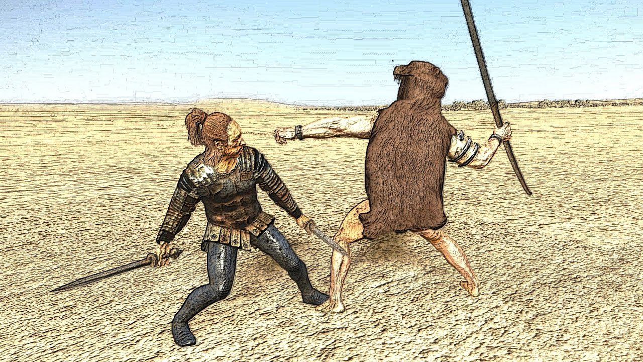 ✞ Гай Ганник против Берсерка Медведь ✞ Схватка ✞ смотреть онлайн