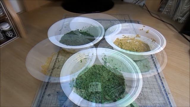 Бюджетный флок из опилок. Террейн и моделизм. смотреть онлайн