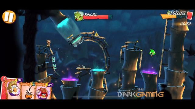 Angry Birds 2-King Pig Panic with BUBBLES | The Dark Gaming смотреть онлайн