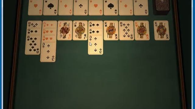 Free Solitaire 3D video demo смотреть онлайн