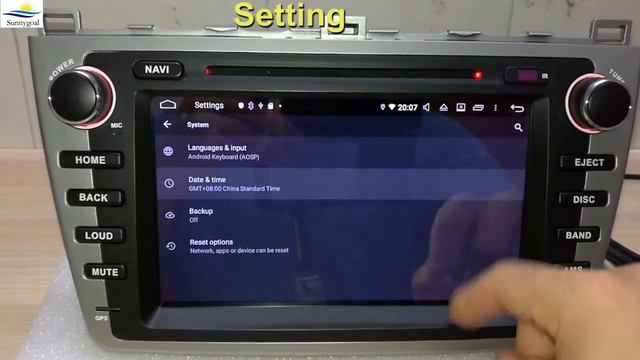 Android 9.0 OS Touchscreen Car DVD GPS Navigation for Mazda 6 Ultra2008-2012