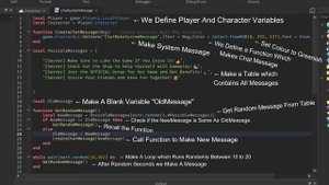 HOW To Make CHAT System Messages | ROBLOX Studio