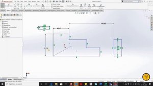 SMART DIMENSION option in SolidWorks   I   SKETCH TAB TUTORIAL  I    SolidWorks Tutorial