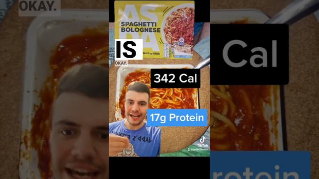 CALORIE COUNTED MEAL #1 • ASDA Essential Spaghetti Bolognese 🍝 смотреть онлайн