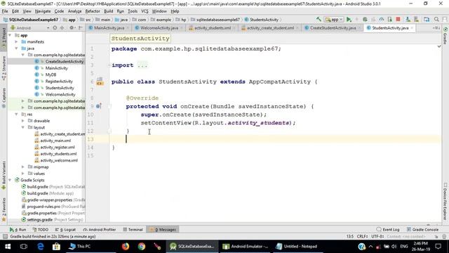 72 Android SQLite Tutorial | Android CRUD Tutorial with SQLite (Create, Read, Update, Delete) Part смотреть онлайн